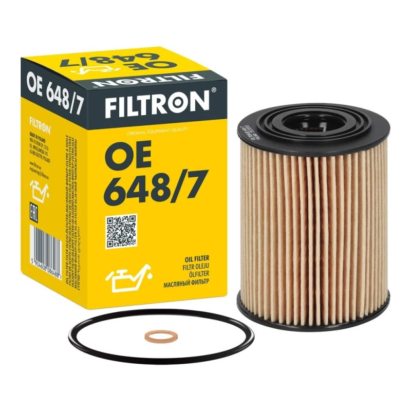 Image of FILTRON Oil filter FILTRON OE 648/7