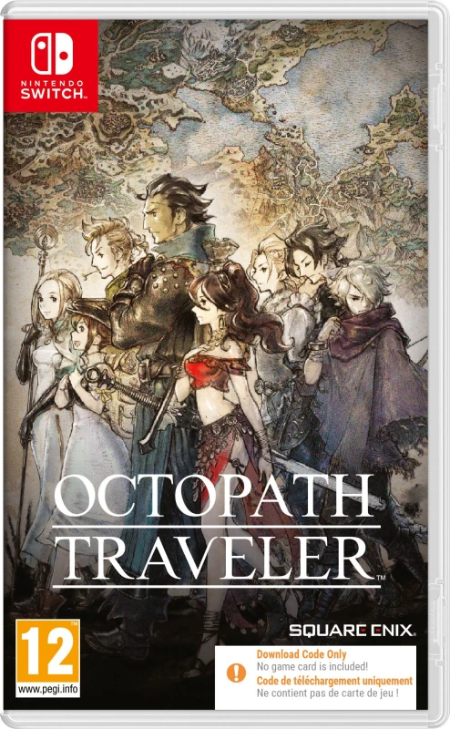 Image of Bandai Namco Entertainment Octopath Traveler - Code in Box - None None One Size