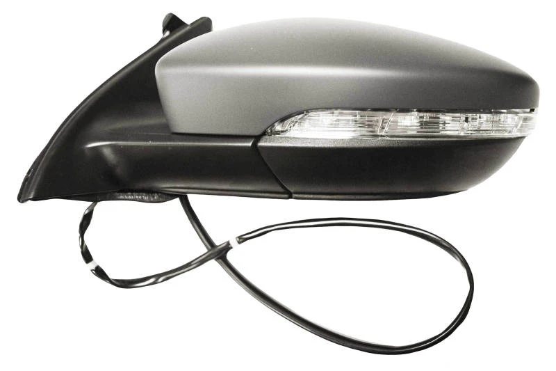 Image of PRASCO VG0557324P Wing mirror Left, Electric, Aspherical, primed Outside Mirror (50)
