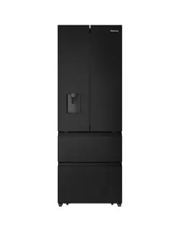 Image of Hisense RF632N4WFE 485L Frost Free American Style Fridge Freezer