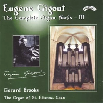 image of Gerard Brooks (Organ of St Etienne - Complete Organ Works Vol. 3, The (Brooks) CD