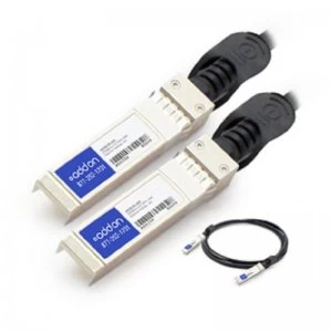 image of AddOn - 1m Twinaxial Network Cable for Network Device - TAA Compliant