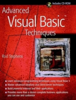 Image of Advanced Visual Basic Techniques by Rod Stephens Book