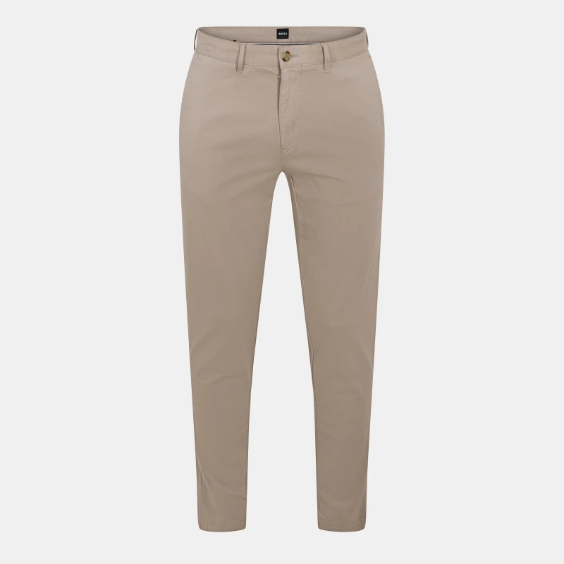 Image of Boss Mens Crigan3 D Straight Leg Trouser Open Beige male 28W R