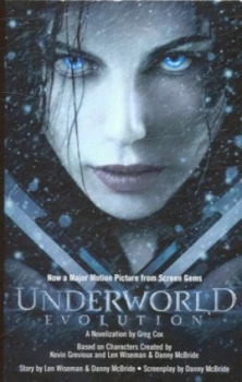 Image of Underworld Evolution by Greg Cox Paperback