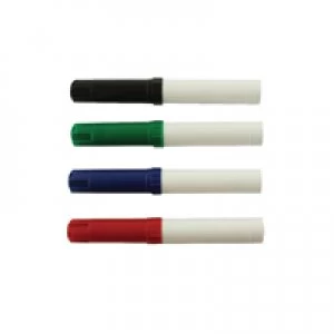 image of Nice Price Assorted Flipchart Markers Pack of 4 WX01551