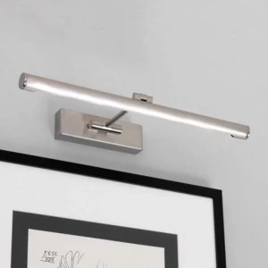 Image of LED 1 Light Picture Wall Light Brushed Nickel