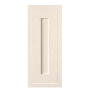 Cooke Lewis Carisbrooke Ivory Framed Standard door W300mm