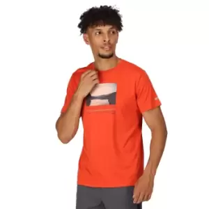 Image of Regatta Mens Fingal VII Breathable Quick Drying T Shirt M - Chest 39-40' (99-101.5cm)