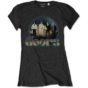 Image of The Doors - Vintage Field Womens Large T-Shirt - Black