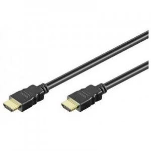 Image of Manhattan HDMI Cable 5m Audio Return Channel, Ultra HD (4k) HDMI Black [1x HDMI plug - 1x HDMI plug]