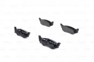 Image of Bosch 0986424585 BP331 Brake Pad Set Disc Brake Rear Axle