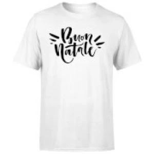 Image of Buon Natale T-Shirt - White - 3XL