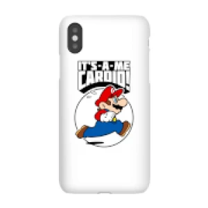 Image of Nintendo Super Mario Cardio Phone Case - iPhone X - Snap Case - Gloss