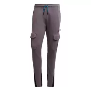 Image of adidas Future Icons Fleece Cargo Joggers Mens - Trace Grey