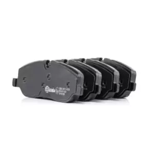 Image of BREMBO Brake pad set LAND ROVER P 44 014 LR019618,LR134694,SFP5000010 SFP500010