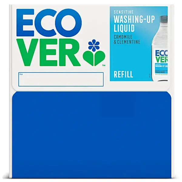 Image of Ecover Washing Up Liquid Refill Camomile & Clementine 15L