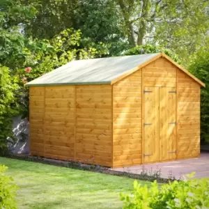 Image of Power 10x10 Apex No Window Double Door Shed