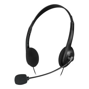 Image of Speedlink Accordo Ultra Lightweight Stereo PC Headset with Microphone 3.5mm Jack