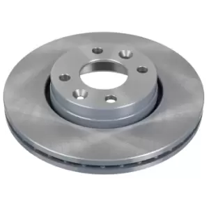 Image of Blue Print Pair of Internally Vented Painted Brake Disc Rotor ADR164307 FRONT
