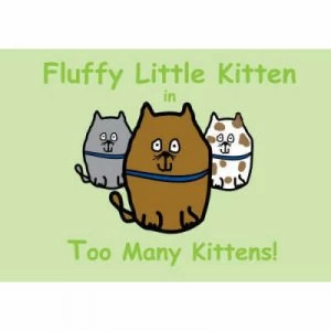 Image of Fluffy Little Kitten in Too Many Kittens by Rob Bassett Paperback