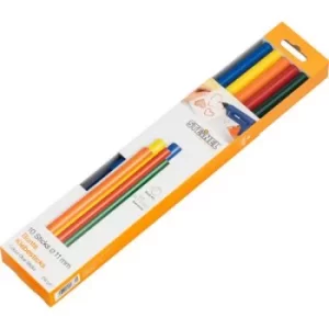 image of Steinel 006815 Hot melt glue sticks 11mm 250 mm Multi-colour (gradient) 250g 10 pc(s)