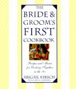 Image of bride and grooms first cookbook