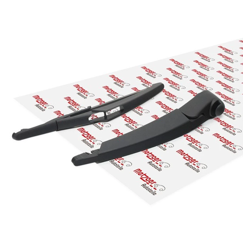 Image of METZGER 2190205 Wiper Arm with wiper blade, Rear, with cap Wiper Arm,windscreen washer (301)