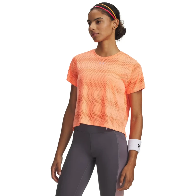 Image of Womens T-Shirt Under Armour Velociti Bleu Female XL