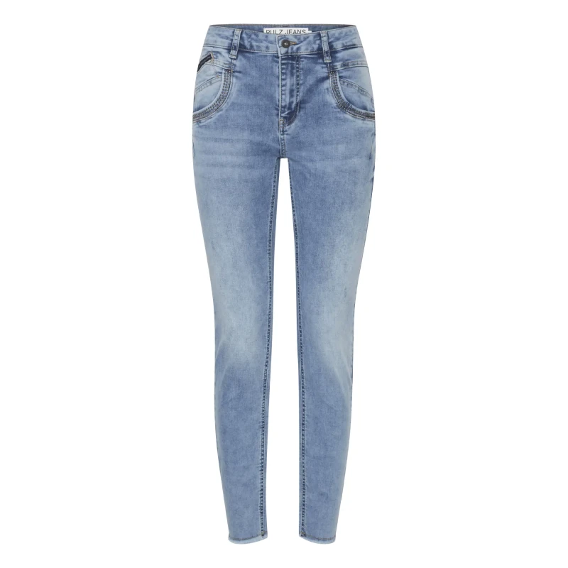 Image of Pulz Jeans Womens skinny jeans Pulz Jeans Carmen Bleu Female 32