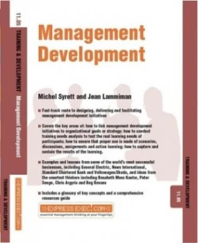 Image of Management development by Michel Syrett