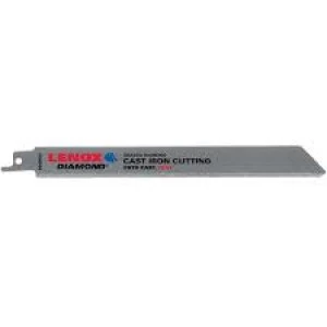 Image of Lenox Diamond Cast Iron Cutting Reciprocating Saw Blades 200mm Pack of 1