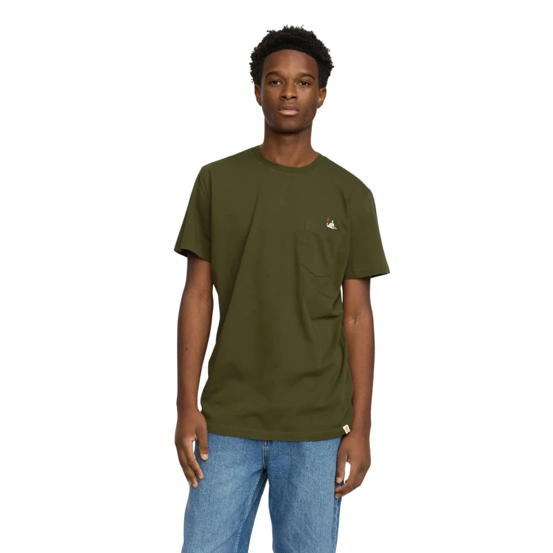 Image of Revolution T-Shirt Revolution Printed Vert Male S