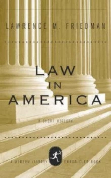 Image of Law in America Book