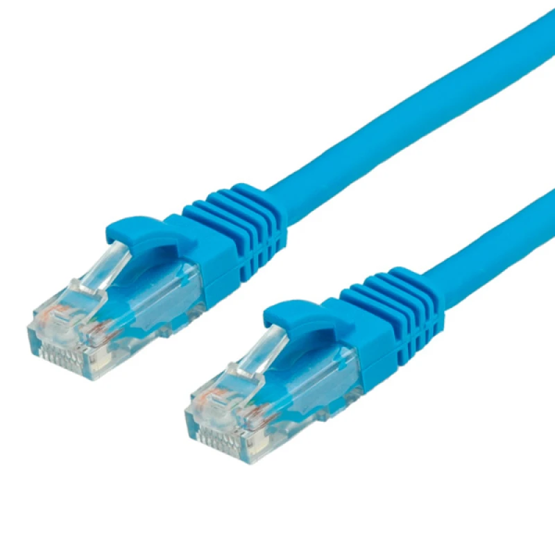 Image of VALUE UTP Cable Cat.6. halogen-free. blue. 1 m