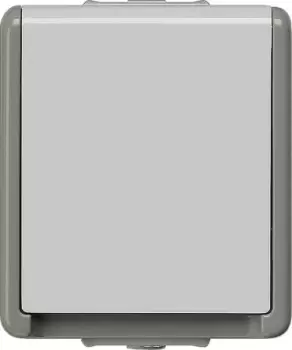 Image of Siemens Grey 1 Gang Plug Socket, 16A