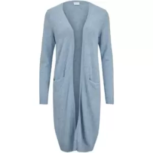 Image of Vila Sleeve Knit Cardigan - Blue