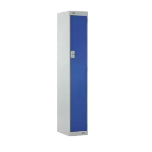 image of 1 Door Locker 300X300X1800 Blue Door