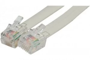 Image of 7m Telephone Cable Rj12 6 Conductors