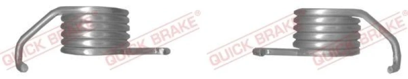 Image of QUICK BRAKE Repair Kit, parking brake handle (brake caliper) QUICK BRAKE 113-0517