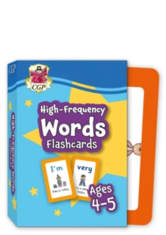 Image of High-Frequency Words Flashcards for Ages 4-5 (Reception) Hardback