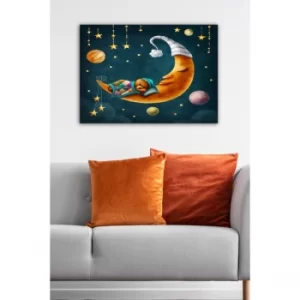 Image of 1455115115-5070 Multicolor Decorative Canvas Painting