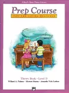 Image of basic piano prep course for the young beginner theory book level d