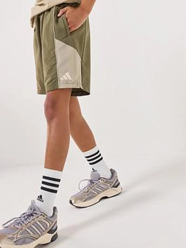 Image of Adidas Children's shorts adidas Color Block Vert Unisex 9/10 ans