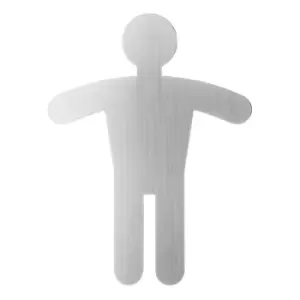 Image of Durable Pictogram Door Sign "Mens Wc Symbol" 90 x 120 mm