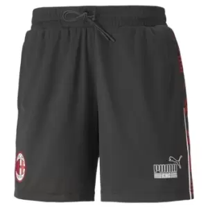 image of Puma AC Milan Heritage Shorts - Black