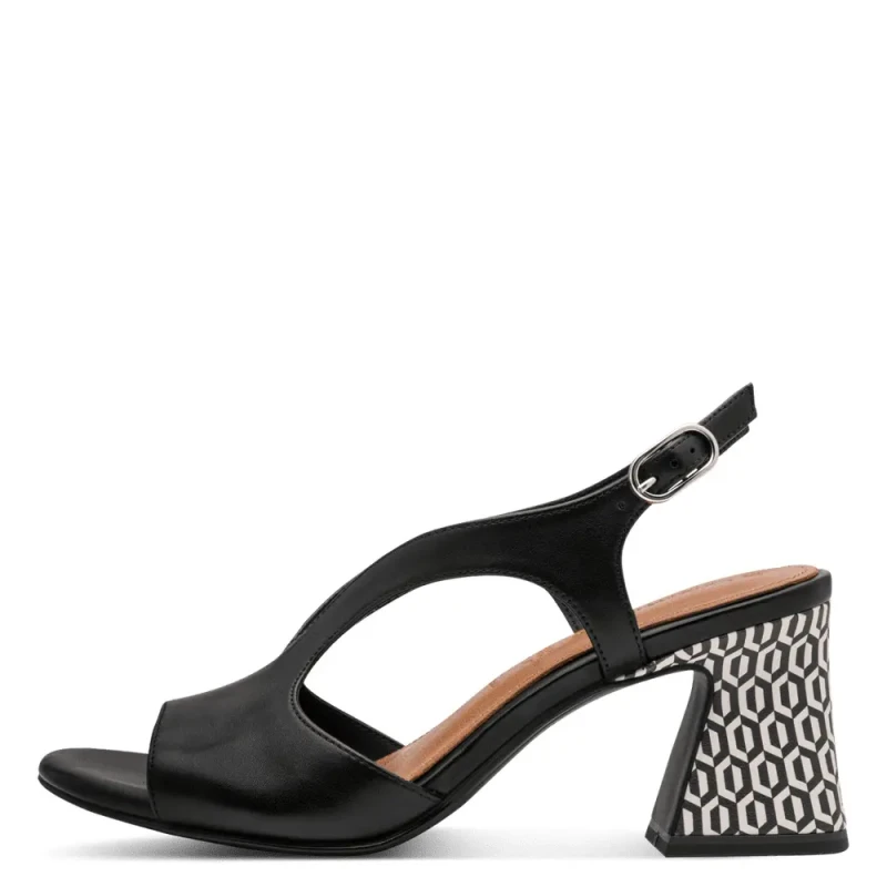 Image of tamaris Womens heeled sandals Tamaris 1-28316-44 Noir Female 36