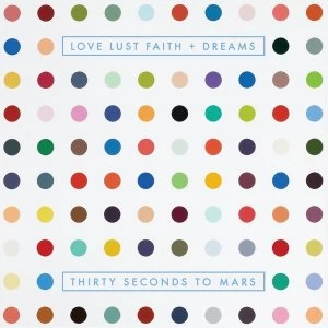 image of Thirty Seconds to Mars Love Lust Faith + Dreams CD