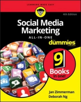 Image of Social media marketing All-in-One by Jan Zimmerman