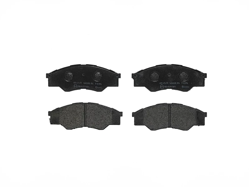 Image of BREMBO Brake pad set BREMBO P 83 096